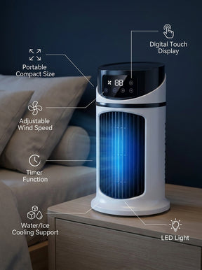 Panelo Portable Air Conditioner – Mini AC for Bedroom, Office & Desk