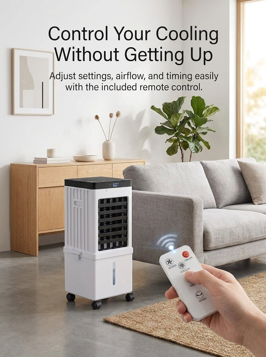 Portable Air Conditioner – No Window Hose AC for Bedroom & Living Room, Portable AC
